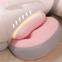 Pregnant Women Lumbar Pillow Four Seasons Universal Waist Support and Protection Side Sleep U-shaped Cushion Pregnancy Pillow 3