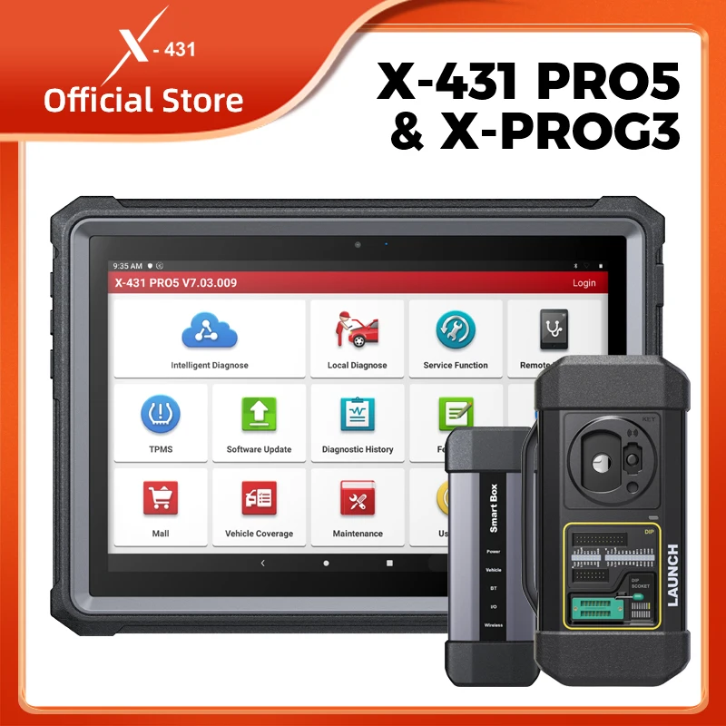 X431LaunchX431Pro5XPROG3SetCarDiagnosticToolKeyProgramming