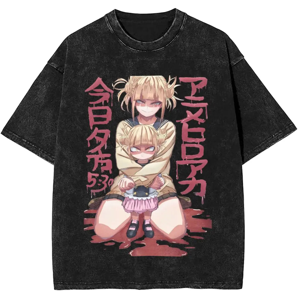 MHA Midoriya Izuku T-Shirt Dabi Toga Himiko Cosplay Shirt Anime Print