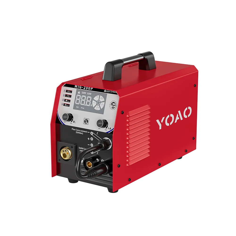 YOAO Mig And Arc Welding Machine 220V Mig Mag Welders 200 amp Welding Machine