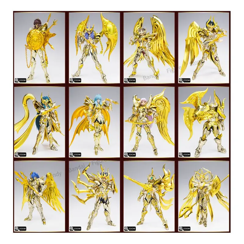 Lot 3 Myth Cloth Exclu Tokyo – Figurines Saint Seiya, état Neuf
