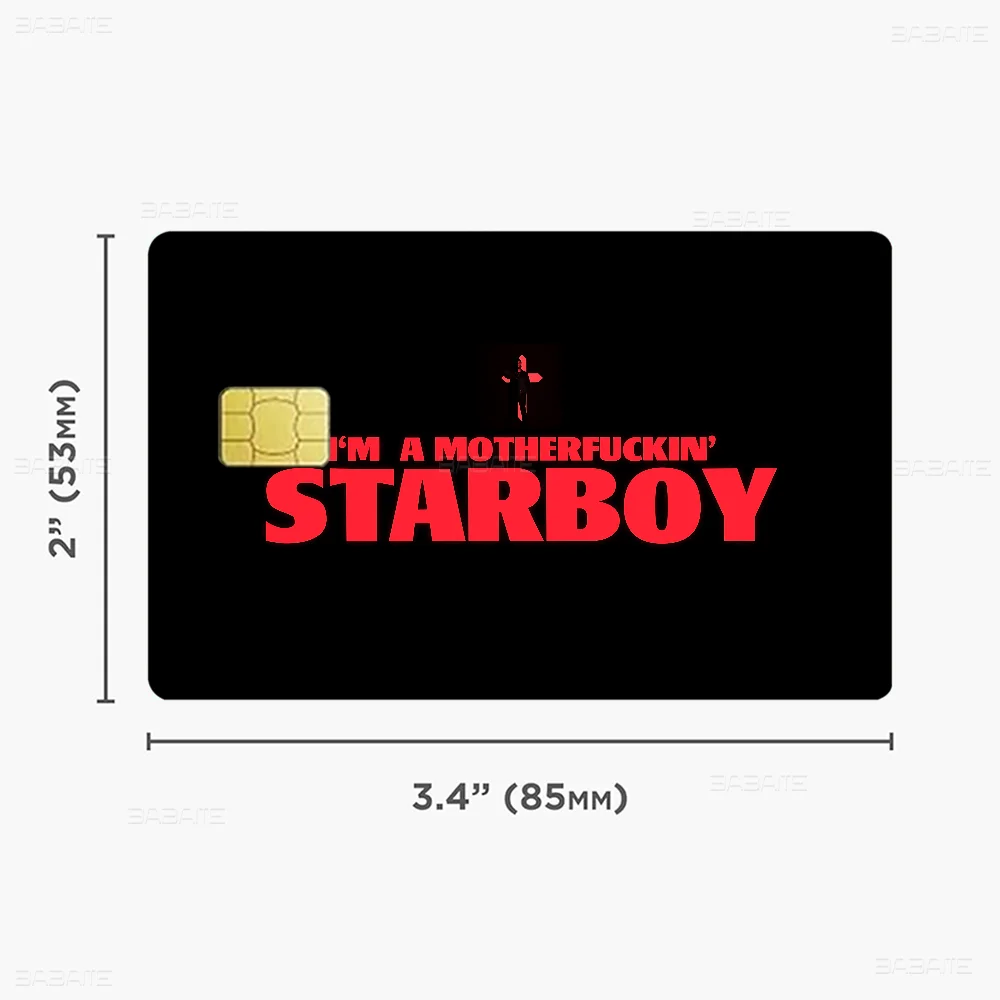 The Weeknd Anime Front Cover Film Sticker Skin