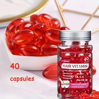 Huile de vitamine Agam marocaine, Essence de soin pour cheveux, réparation de la nutrition endommagée, produits de traitement pour l'amélioration des fentes des cheveux, 40 Capsules 6