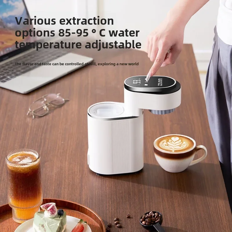 Cross-border Foreign Trade Portable Coffee Machine, Household Small Automatic Hot And Cold Double Espresso Machine 3