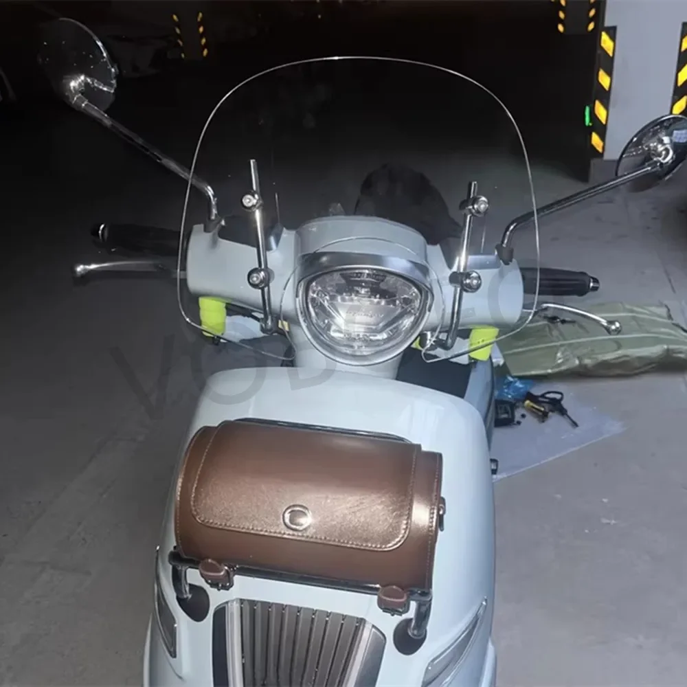 FACO 23373 PARABREZZA Con Aste Verniciate For Peugeot 125 Django 2014