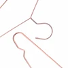 10Pcs Rose Copper Gold Metal Clothes Shirts Hanger With Groove, Heavy Duty Strong Coats Hanger, Suit Hanger Rose Gold 6