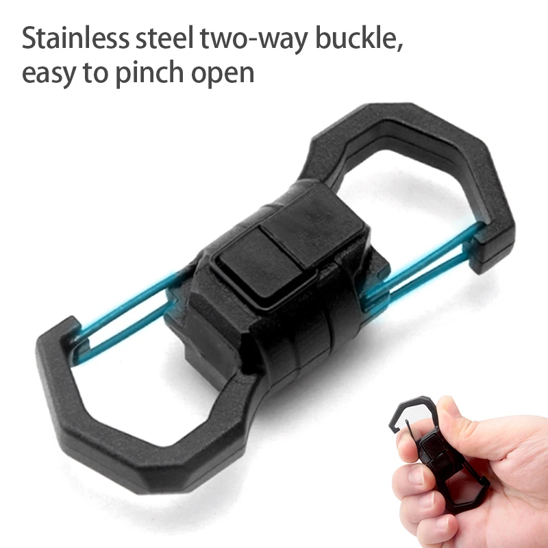 Fishing magnetic buckle Mountain buckle Fishing hook tool Multi-function tool magnetic