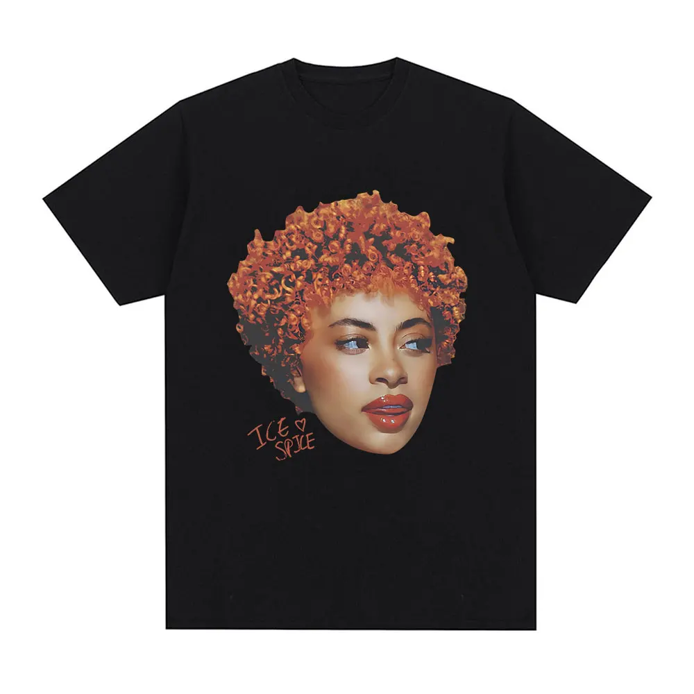 Rapper Ice Spice Graphic T Shirt Men Women's Fashion Hip Hop