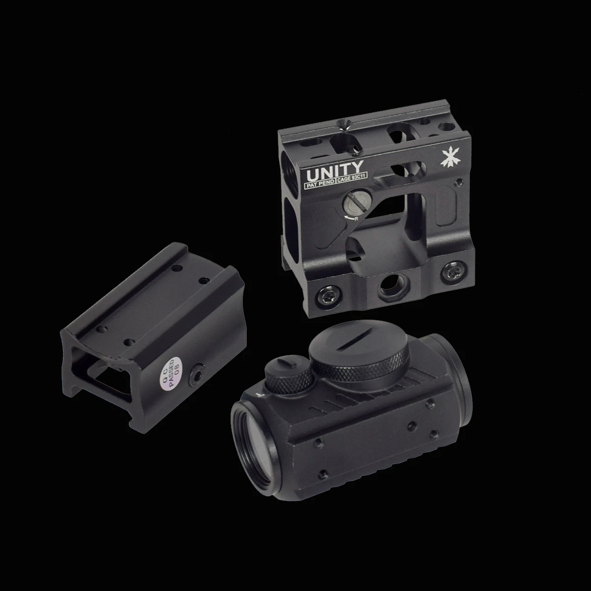 Tactical ROMEO5 Red Dot Sight Holographic Reflex Compact 2 MOA Riflescope Hunting Scope With UNITY Fast Riser Mount