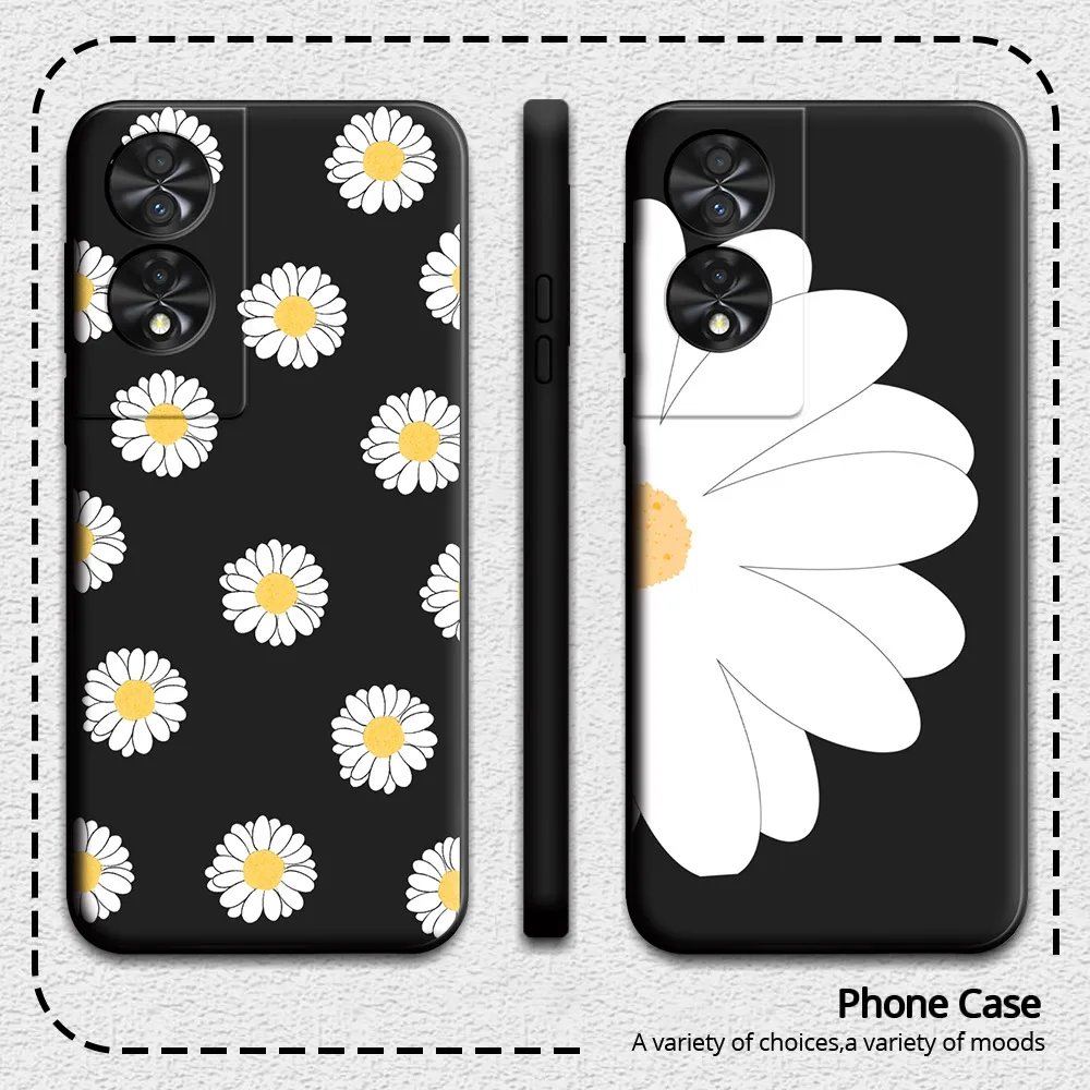 Elegant Floral Butterfly Soft Silicone Phone Case - Fashionable Protective Cover
