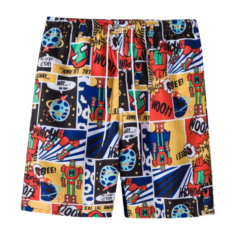 Men's Running Shorts Y2k Fashion Beach Swimwear Pants Swimsuit Man Short Dry Fit Masculino Tiki Bikini Male Clothes Bathing Suit