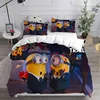 Despicable Me 4 Bedding Sets Comforter Quilt Bed Cover Duvet Cover Pillow Case 2-3 Pieces Sets Kids Adult Size 3