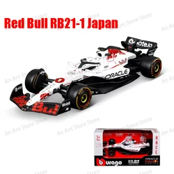 Bburago 1:43 Red Bull Formula Racing Diecast Model Car - Collector's Edition Gift (RB21 - 1 JP)