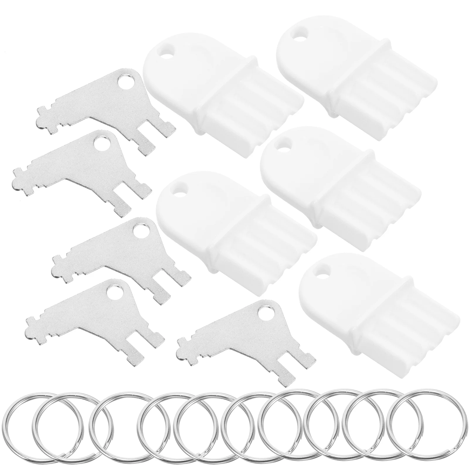 Paper Towel Holder Toilet Paper Holder 5Pcs Metal Universal Paper Towel Dispenser Keys Toilet Paper Holder Key Commercial Bathroom Fixture Holders Storage Room