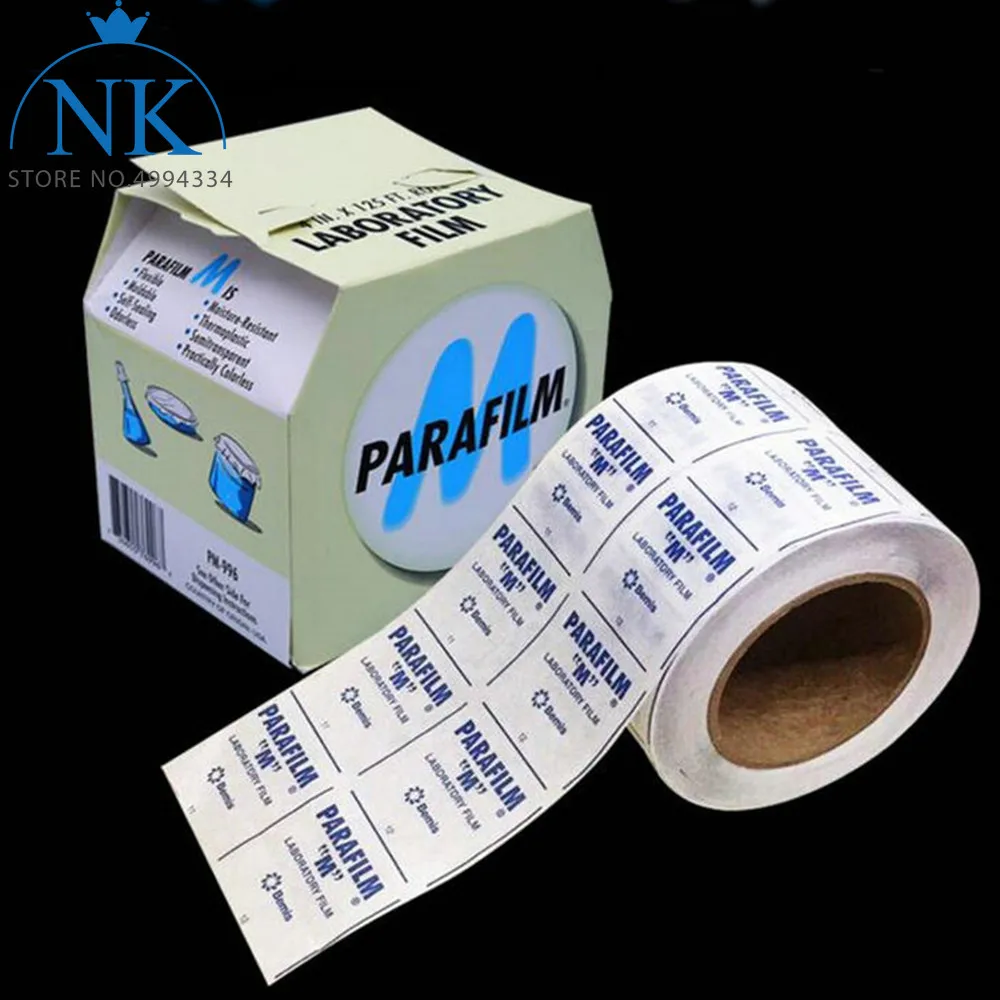 2Rolls/lot Moisture Proof 10cmx38m sealing film, Parafilm M laboratory Seal Film PM-996 4INX125FT