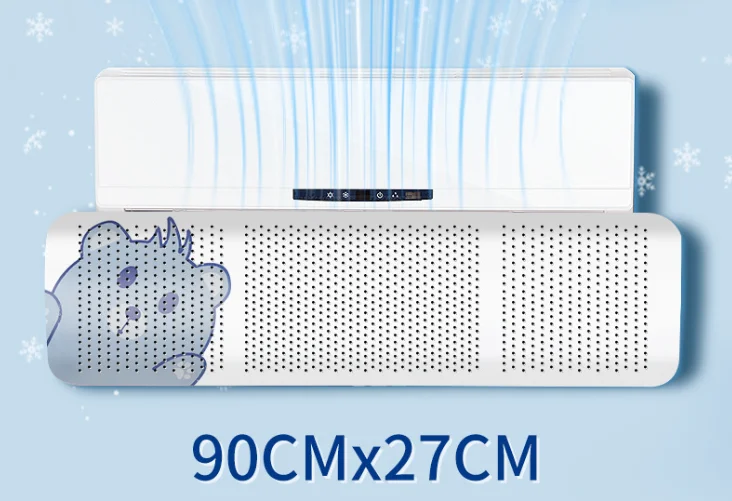 Random Styles Air Conditioner Deflector,Air Conditioner Wind Deflector Universal Angle Adjustable Air-Conditioning Wind