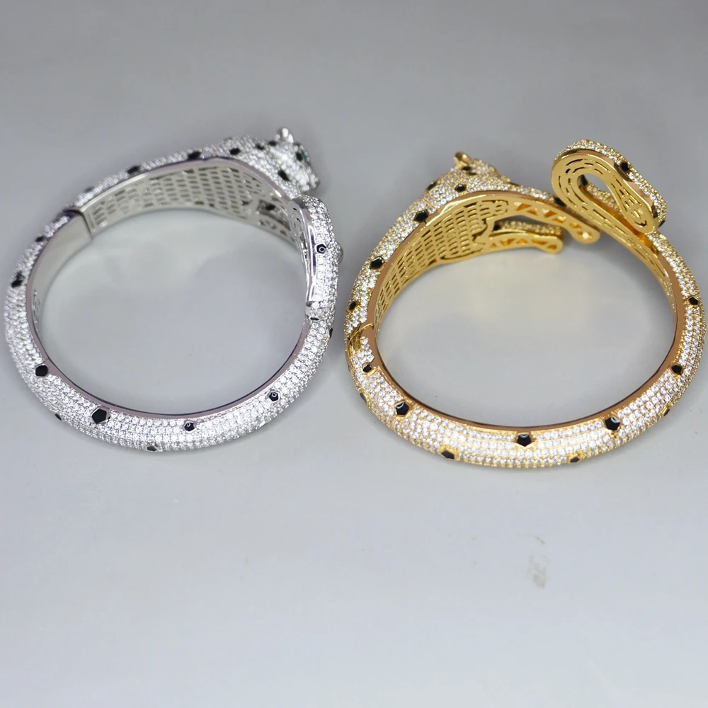 سوار الكفة بنمر الحيوانات للنساء ، بقعة سوداء ، سو...