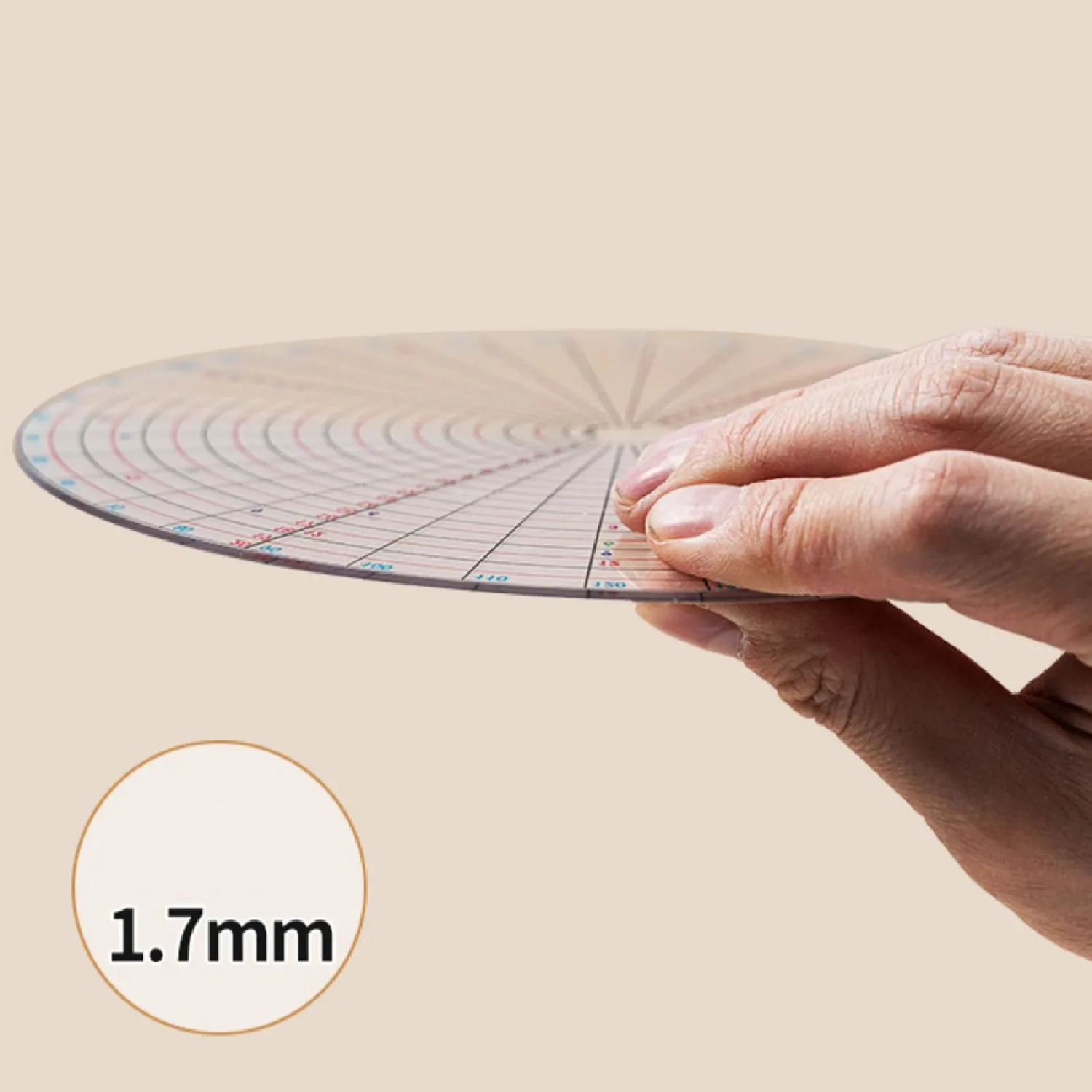 Pottery Splitter Tool Round Trimmed Equal Dividing Drawing Measuring Rounder Ceramics Craft Polymer Clay Modeling Supplies Tools