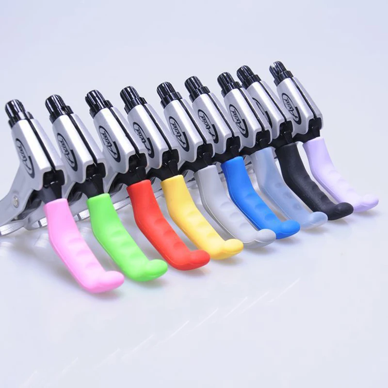 Bicycle Brake Handle Cover Silicone MTB Grips Bicycle Handlebar Protect Cover Anti-slip Protective Gear Bike Accessories