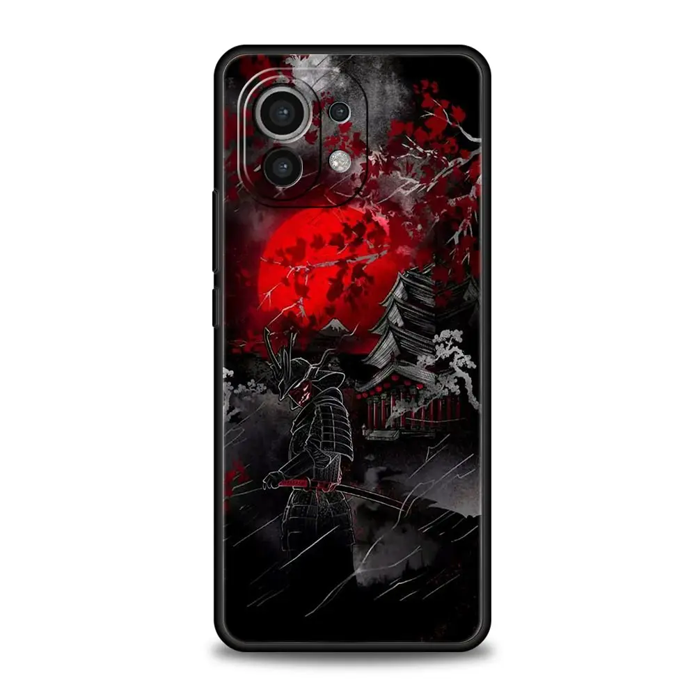 Japanese Samurai Art Phone Case - Elegant and Stylish Design