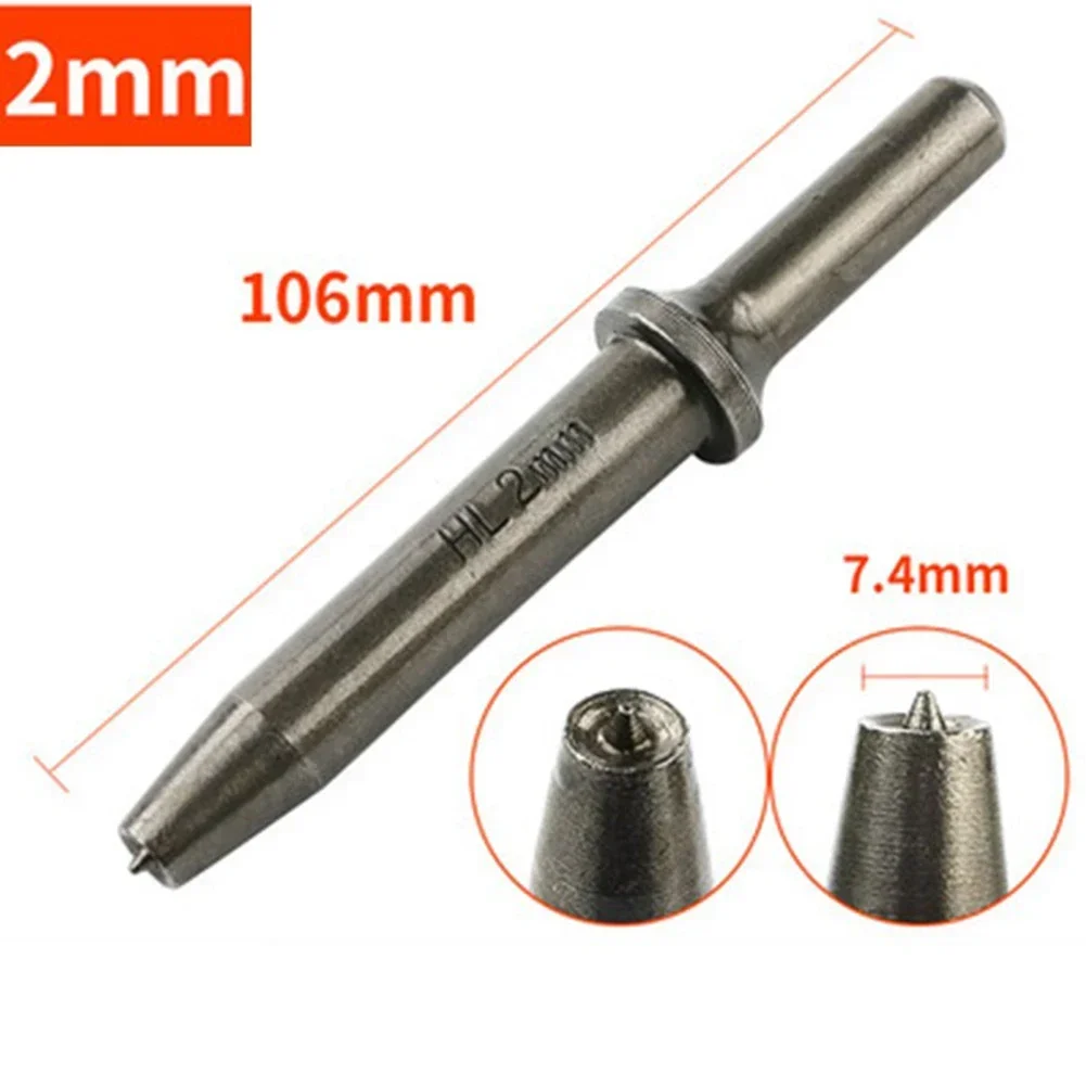1pc Air Rivet Hammer Tool Hand Riveters Renovation Team 2/3/4/5/8mm Semi-hollow Pneumatic Hammer Impact Air Tools Rivet Guns