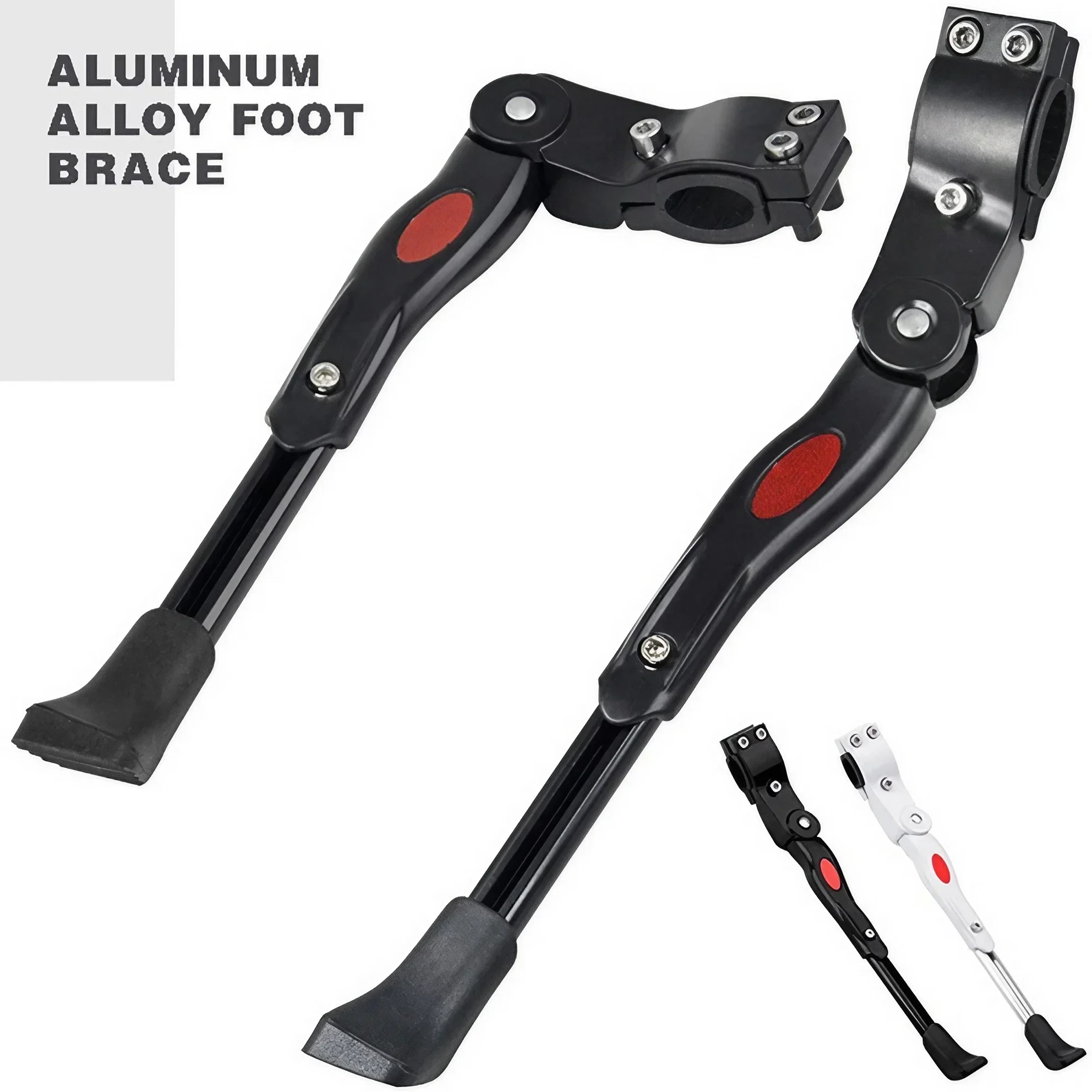 bicycle kickstand Bicycle Kickstand Parking Rack Adjustable Side Support for 22 24 26 Inch Mountain Bike