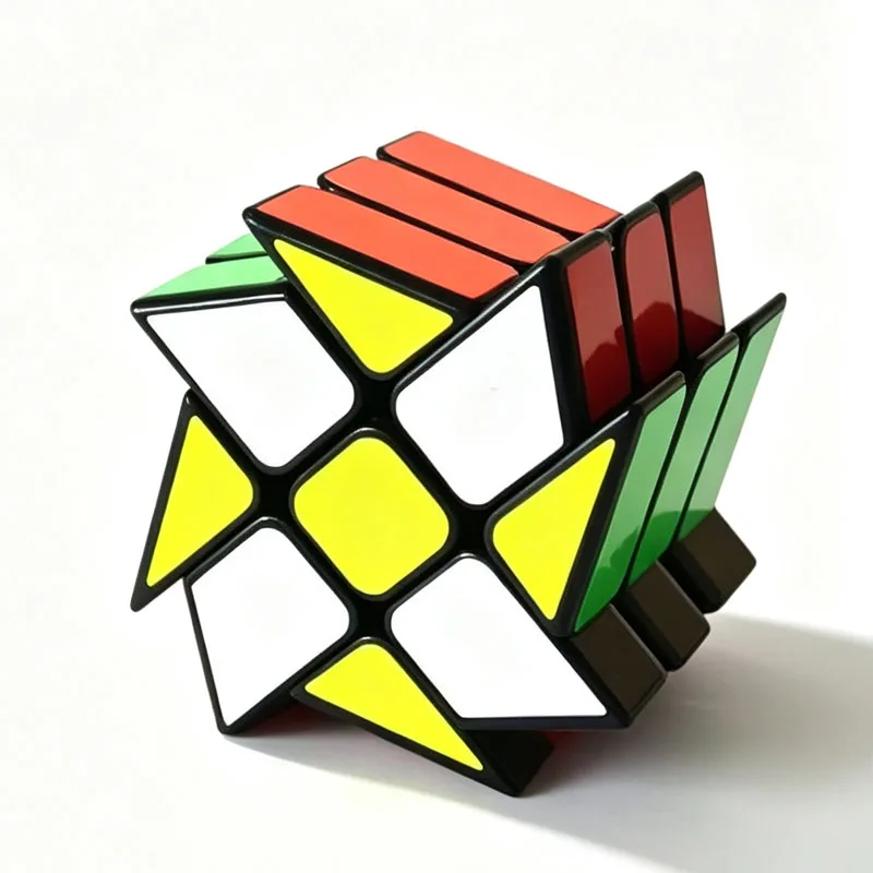 매직 YJ 윈드밀 스피드 큐브 3x3x3 FengHuoLun IQ 논리 훈련 두뇌 티저 퍼즐 어린이 및 성인 교육용 선물