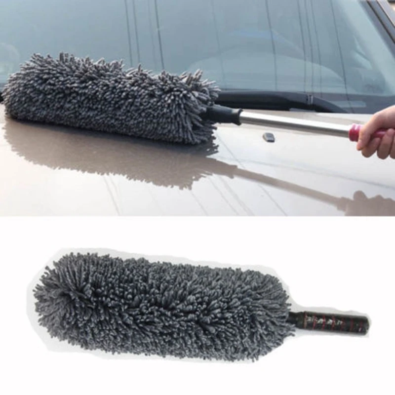 Microfiber Car Duster Cleaning Cloths Car Care Clean Brush Dusting Tool