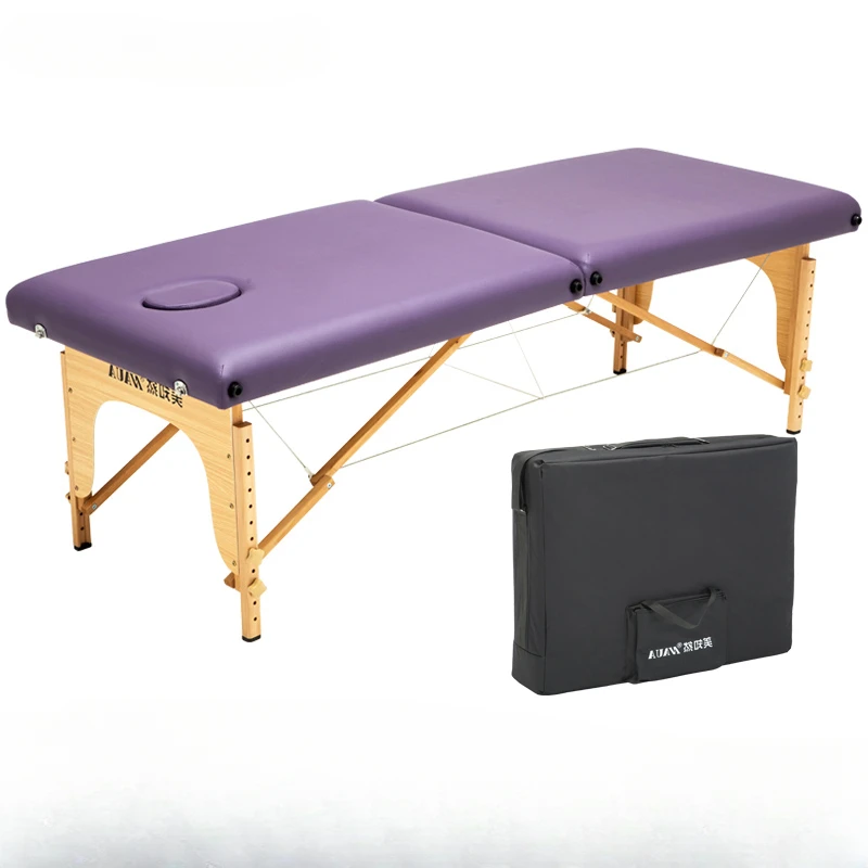 Physiotherapy Folding Bathroom Massage Beds Face Ear Cleaning Beauty Massage Beds Pedicure Lit Pliant Salon Furniture MR50MB