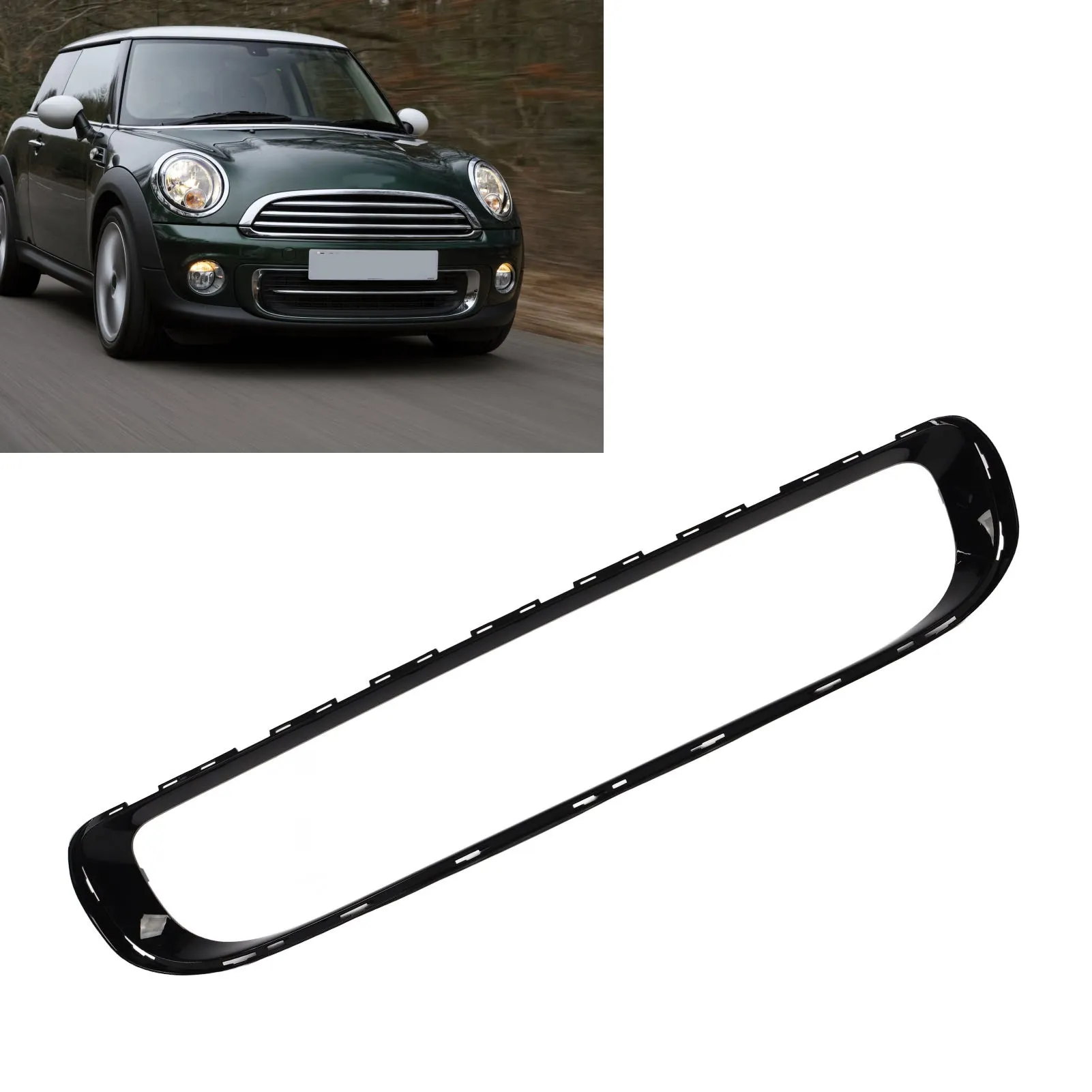 Chrome Grille Trim Molding For 2014-2021 Mini Cooper F55 F56 F57 – Direct Replacement
