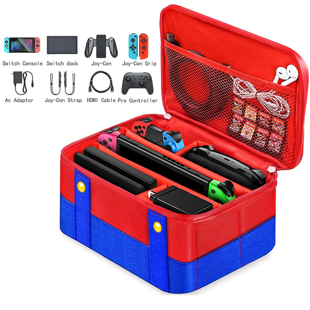 

Switch Carrying Protective Case for Nintendo Switch OLED Console Pro Controller Travel Storage Bag Case For Switch Accessories