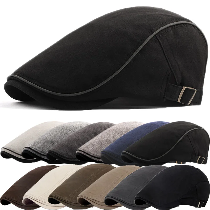 Lots Style Men Berets Spring Autumn Casual Street Beret Hat Retro England Hat Wild Octagonal Cap Fashon Hats Caps casual hat beret hat