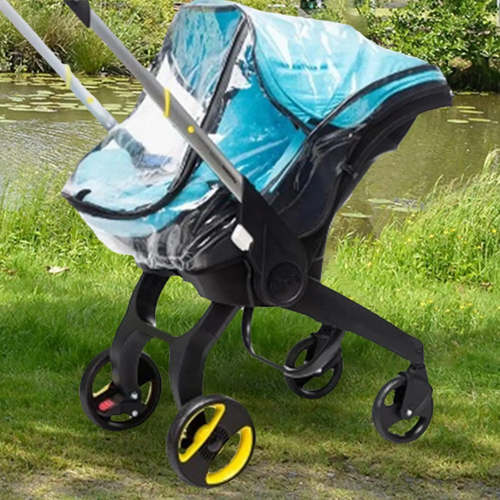 Trolley Wheel Pram Upgrade Parts Spare Parts Pushchair Repairing 2Pcs