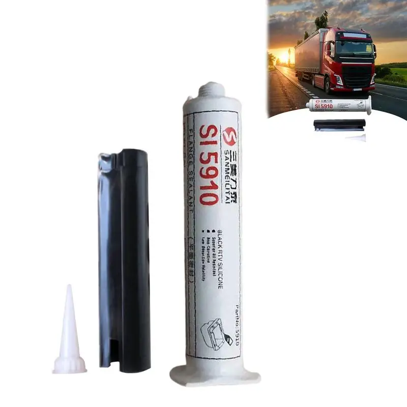 Automotive Seam Sealer High Temp Silicone 75ml Car High Temperature Silicone Rubber Automotive