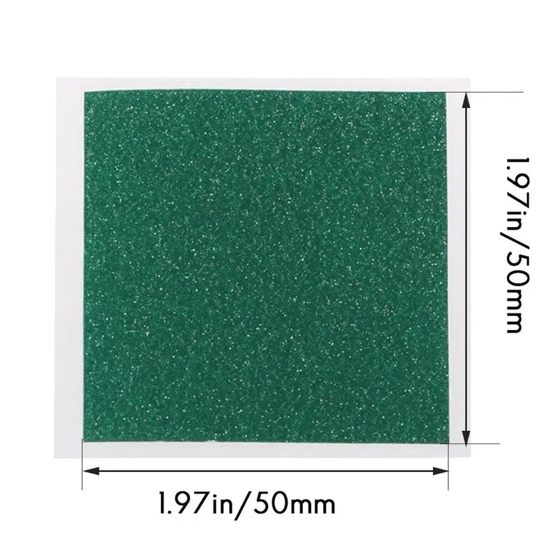 자기장 뷰어 뷰잉 필름 50X50mm 카드 자석 감지기 패턴 디스플레이 새 제품