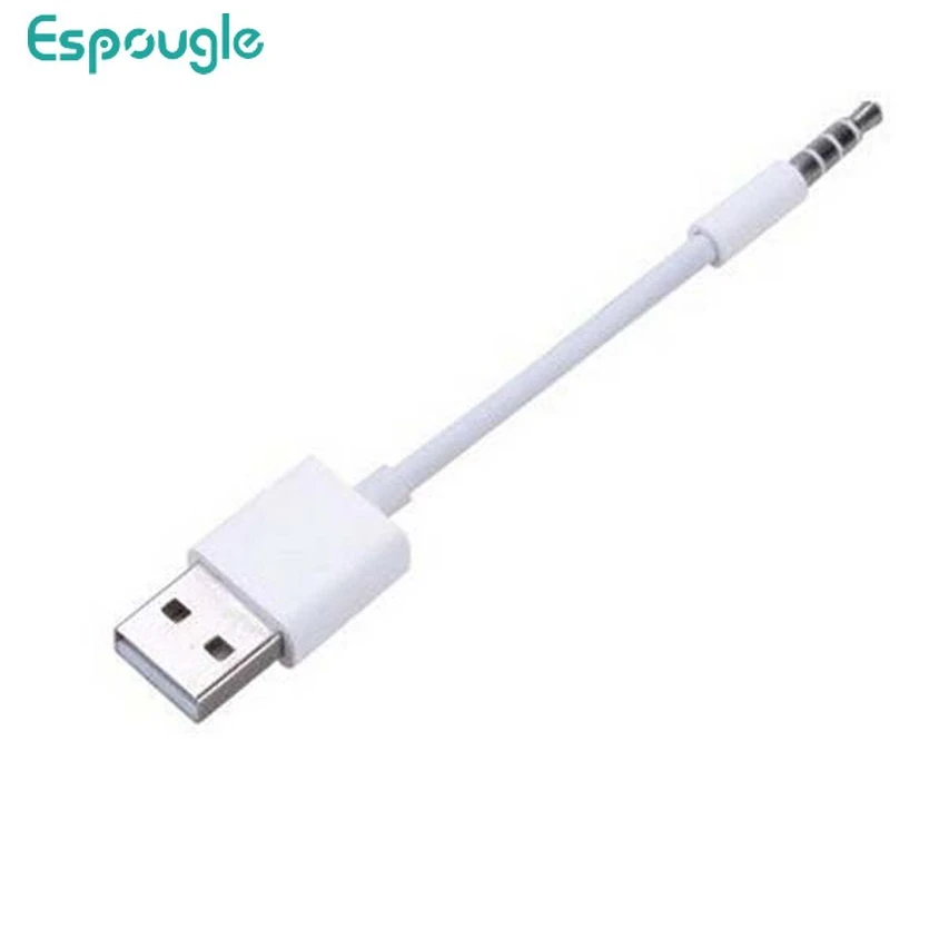 

Белый кабель для зарядки и синхронизации данных с разъемом 3,5 К USB 3,5 для Apple IPod, Кабель-адаптер для передачи данных с 3-го, 4-го, 5-го USB на мм