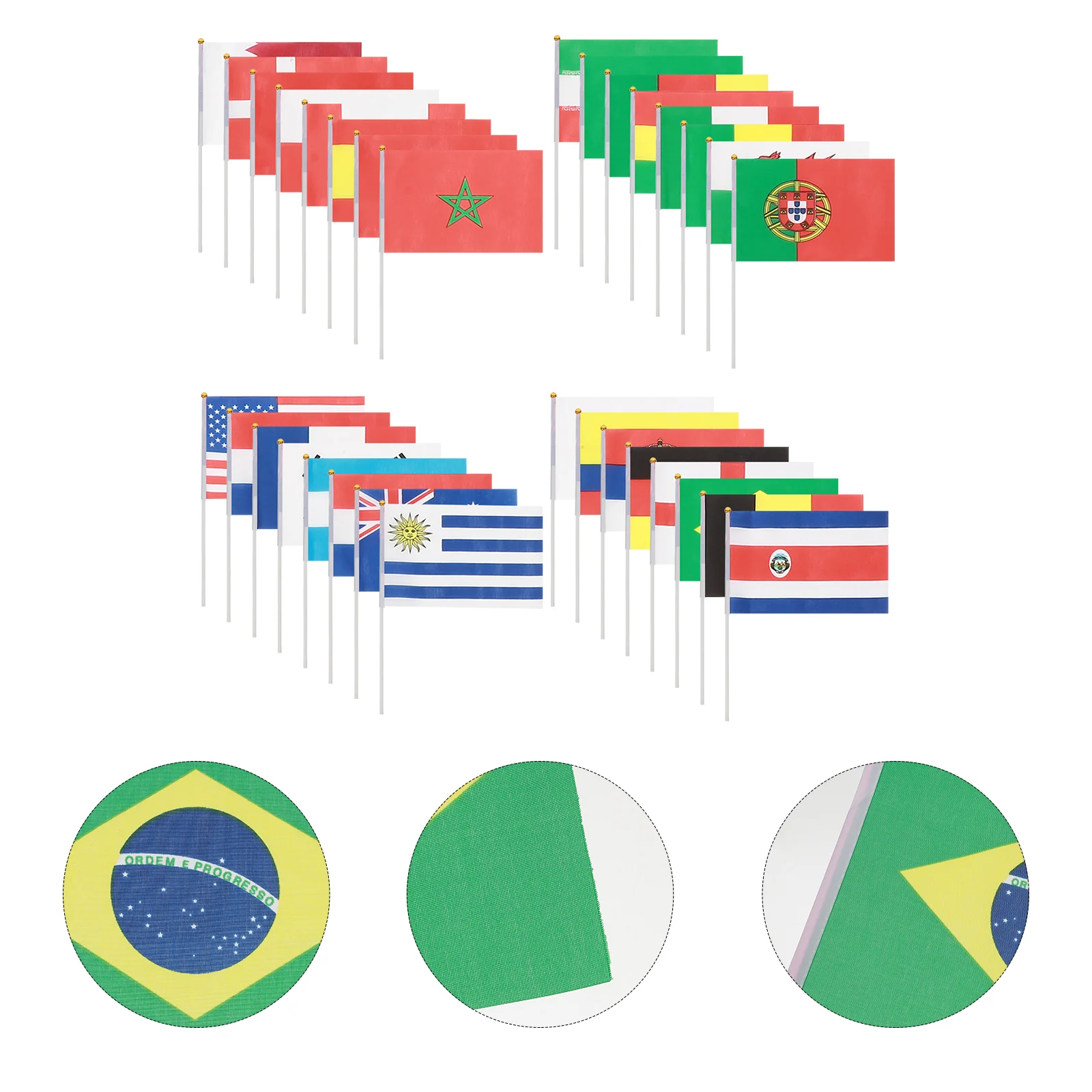 Рисунок 2 - Ручной Национальный флаг