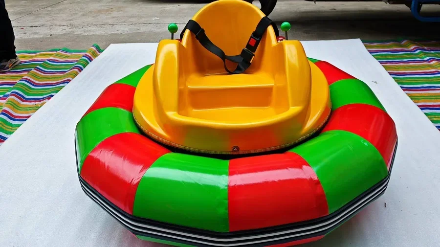 Electric Bumper Car with the Inflatable Rail with Colorful Colors for Kids Entertainment Indoor Outdoor in Amusement Parks