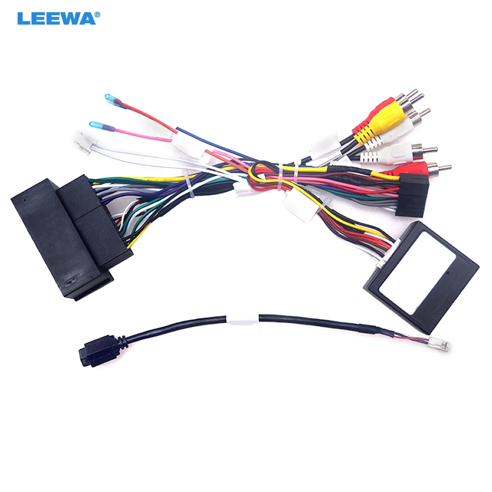

LEEWA автомобильный 16pin Android жгут проводов USB кабель с Canbus для Jeep Cherokee 15 ~ 19/Compass 2017 +/Wrangler/Renegade # CA6517