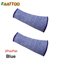 Enhanced Protective Arm Sleeves for Sensitive Skin - Cut Resistant and Durable for Work and Daily Protection (Blue)