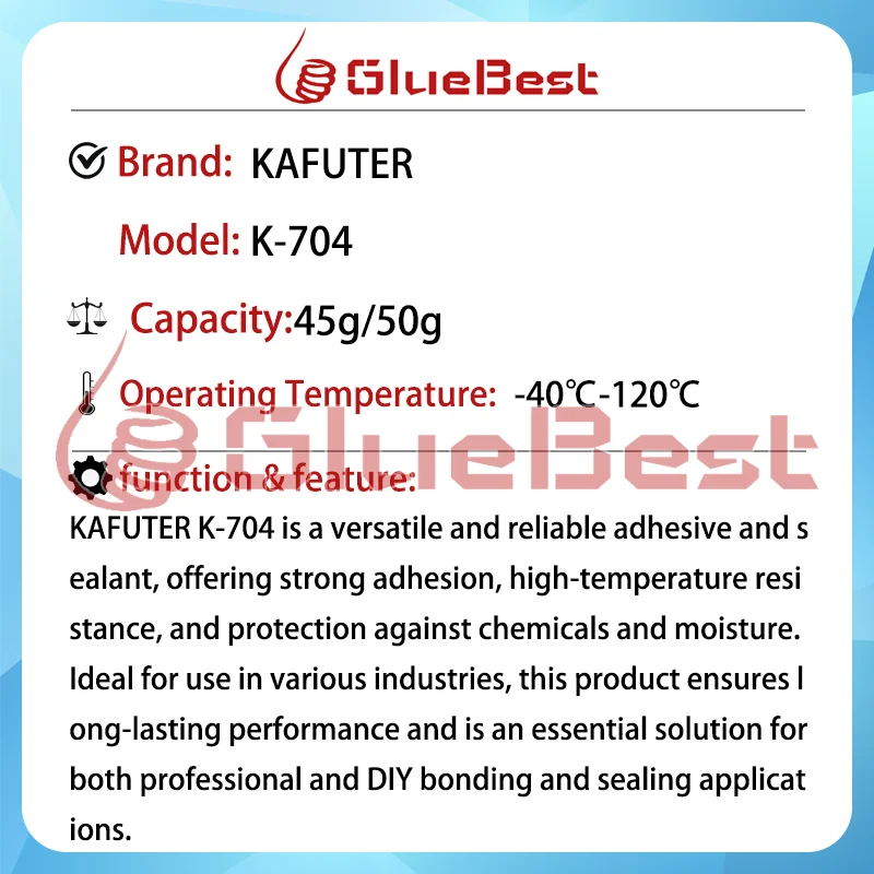 KAFUTER K-704 Curing Agent for High-Strength Bonding in Industrial and Automotive Applications Original Product