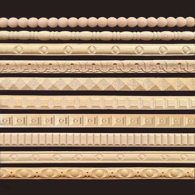 Vintage Wood Corner Applique 1