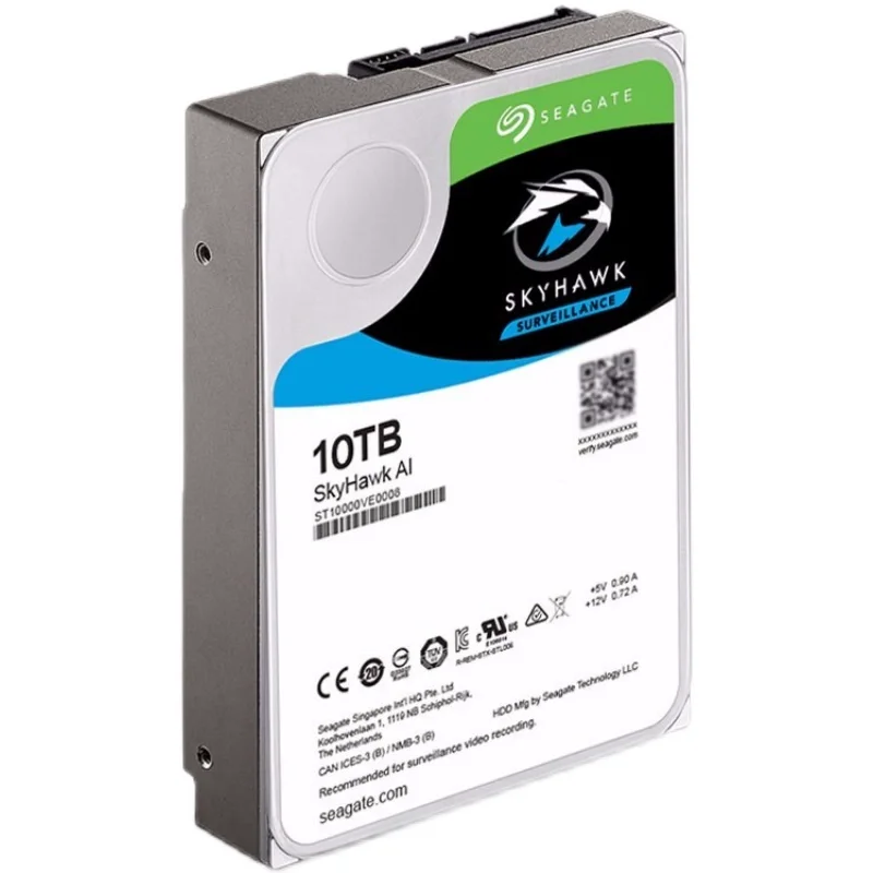 Seagate SkyHaw   ϵ ̺, ST10000VE0008, 3.5 ġ, 7200RPM, 256MB ĳ, HDD 10TB, 