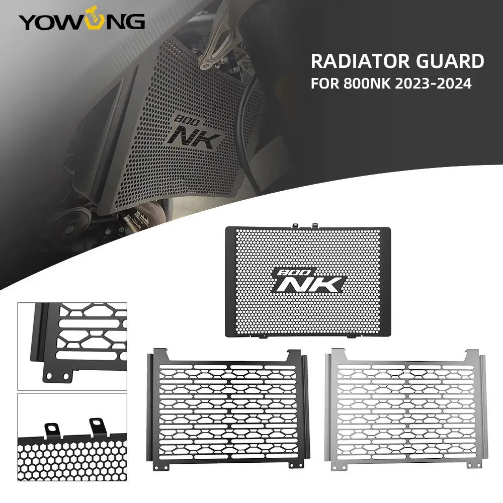 

800 NK Motorcycle Radiator Guard Grill Cover FOR CFMOTO 800NK 2023-2024 Accessories CNC Aluminum Radiator Guard Grill Protector