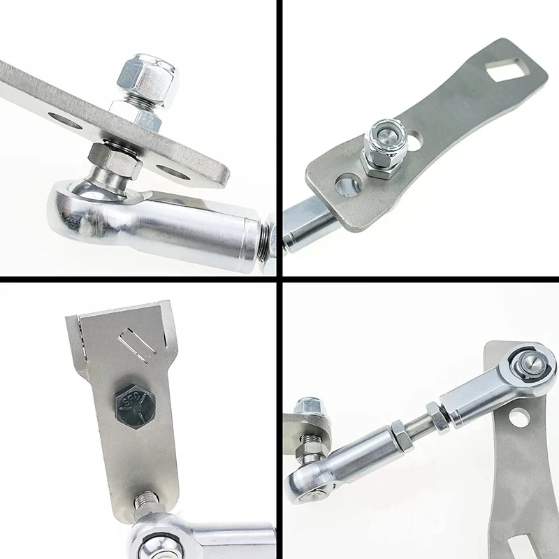 NEW For Jeep Cherokee XJ Comanche MJ 1986-2001 Transfer Case Linkage Stainless Steel Kit Car Accessories