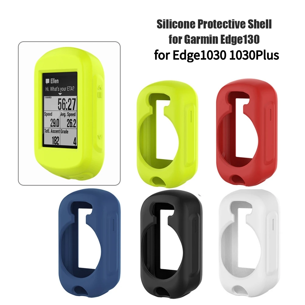 GARMIN - GARMIN EDGE 130 PLUS【フィルム、シリコンケース付き】 ガーミンエッジ130 130プラス保護ケースシリコン保護カバーgps