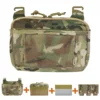 FCPC V5 DOPE Front Flap G-hook Pouch Triple Magazine Insert For 5.56 7.62 AR15 Kangaroo Bag FCSK Plate Carrier Hunting Vest 2