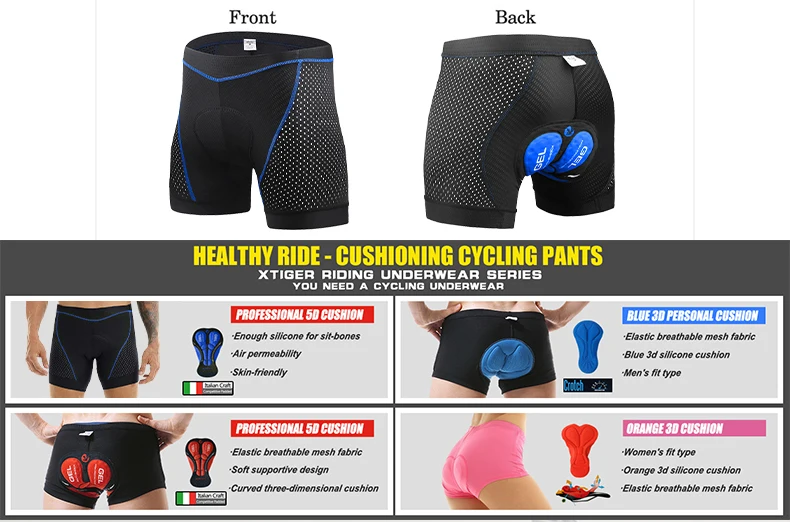 Amazon Pantalon Ciclismo Hombre Gel Cycling Shorts SOLO ACTFIT