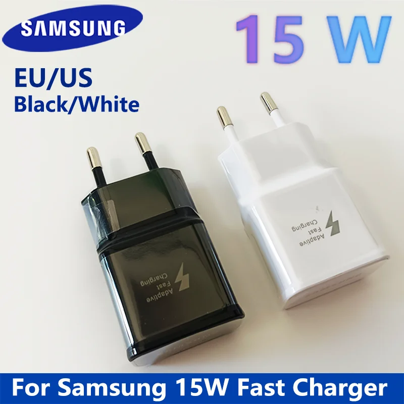 Samsung 15W Fast Charger with USB Type C Cable