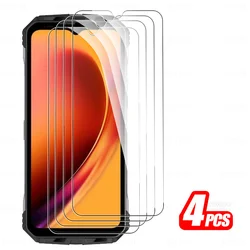 6.58 - Inch Tempered Glass Screen Protector Cover, 1 - 4 Pack for DOOGEE S100 4G (4pcs Front Glass)